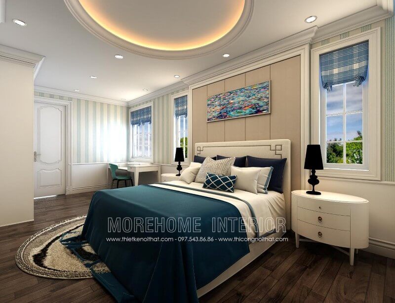 Gợi ý giường ngủ gỗ An Cường giá rẻ dành cho phòng ngủ bé trai