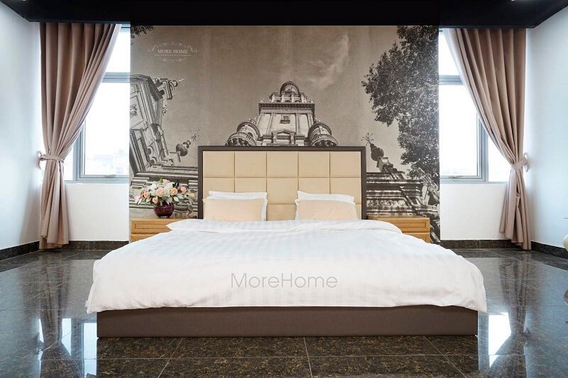 Mẫu giường ngủ bọc da đầu giường đẹp, hiện đại-MHG 0005