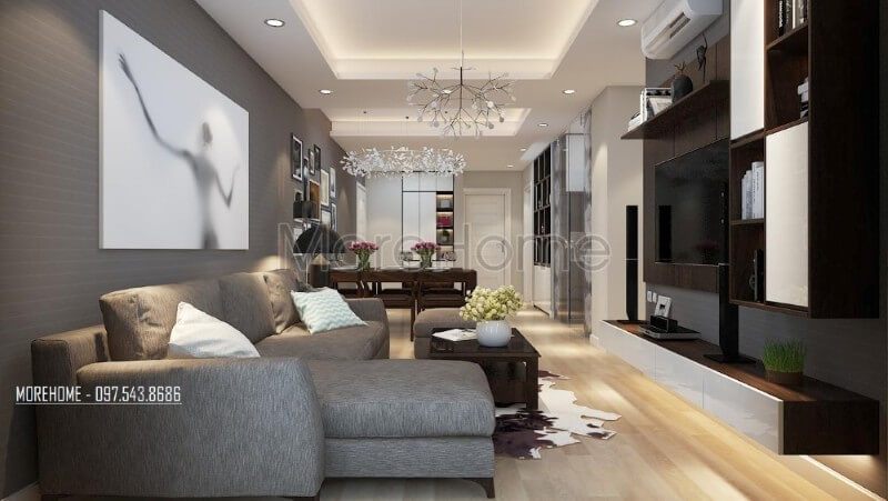 Sang trọng và tiện nghi với mẫu kệ ti vi hiện đại