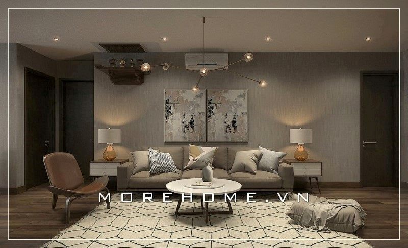 Bộ ghế sofa mang không khí ấm cúng và đoàn tụ của mọi thành viên trong gia đình.