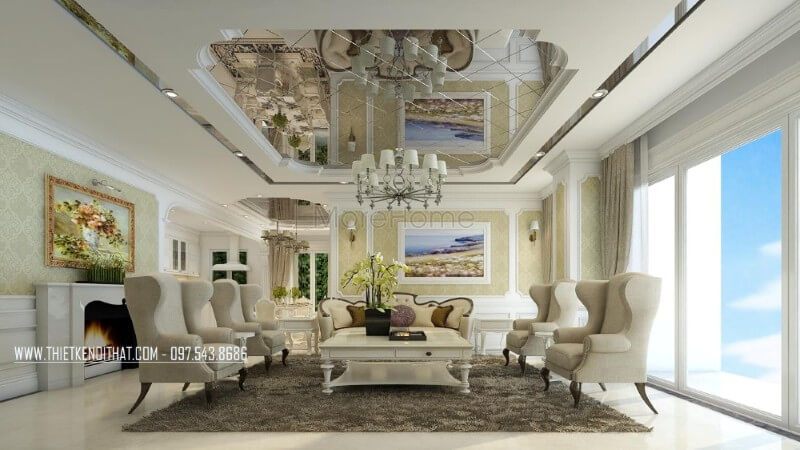 Sofa được thiết kế với khung gỗ tự nhiên cẩn thận, đảm bảo sự an toàn và chắc chắn cho người sử dụng.
